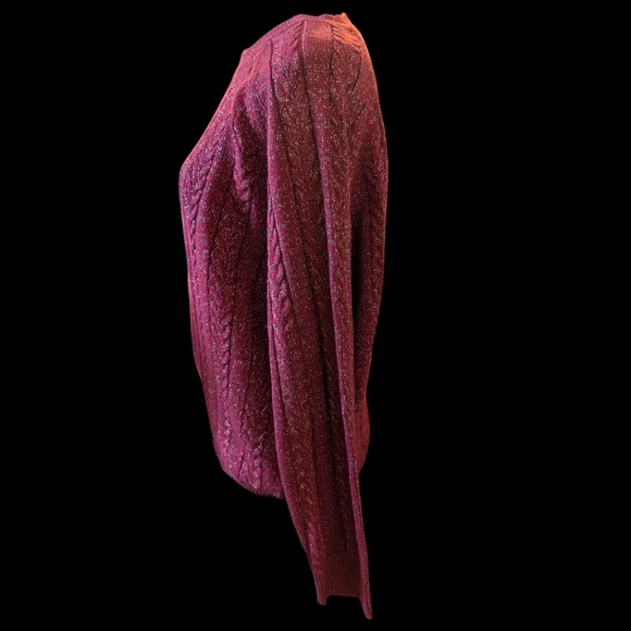 Athleta Crossroads Red Sweater - Picture 3 of 7